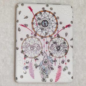 Compact Mirror Embellished Dreamcatcher